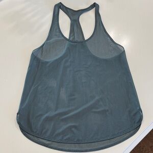 lululemon athletica Blue Tank Top